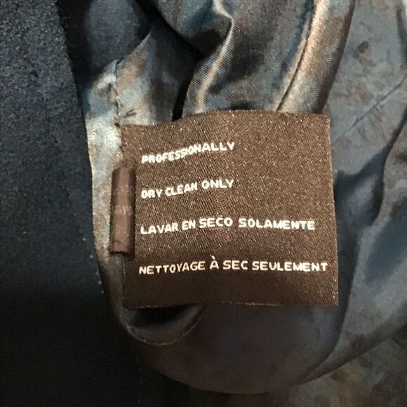 Guess Double Breasted Wool Blend Pea Coat Sz M - Picture 9 of 9